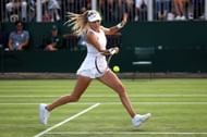 Katie Boulter at the 2023 Wimbledon.